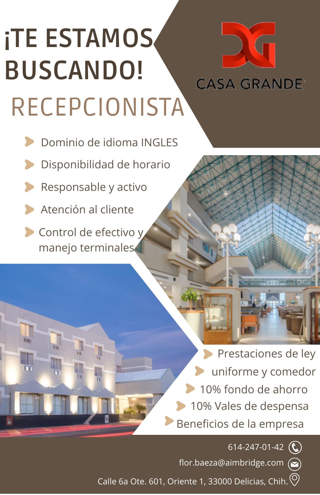 Recepcionista