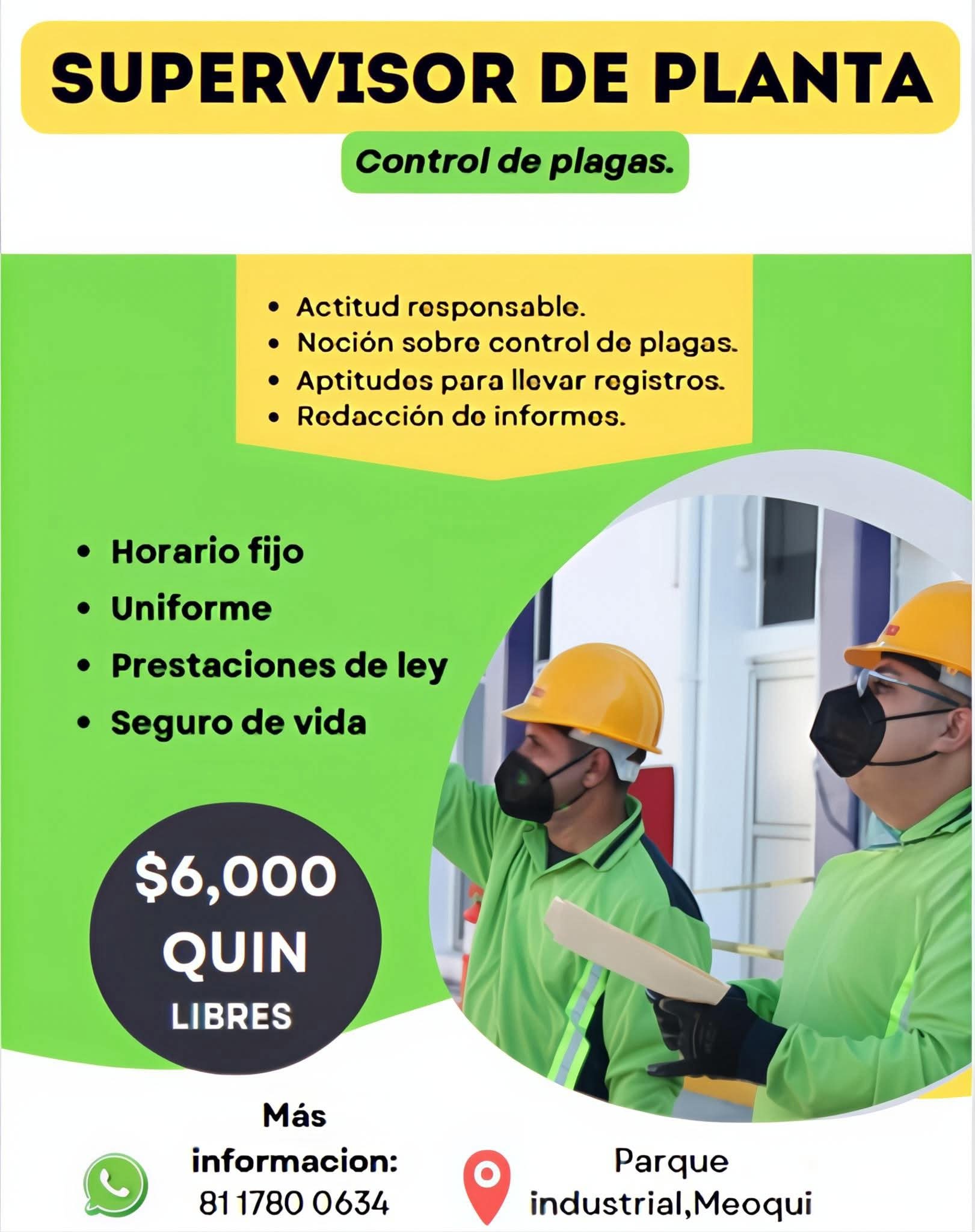 Supervisor de planta