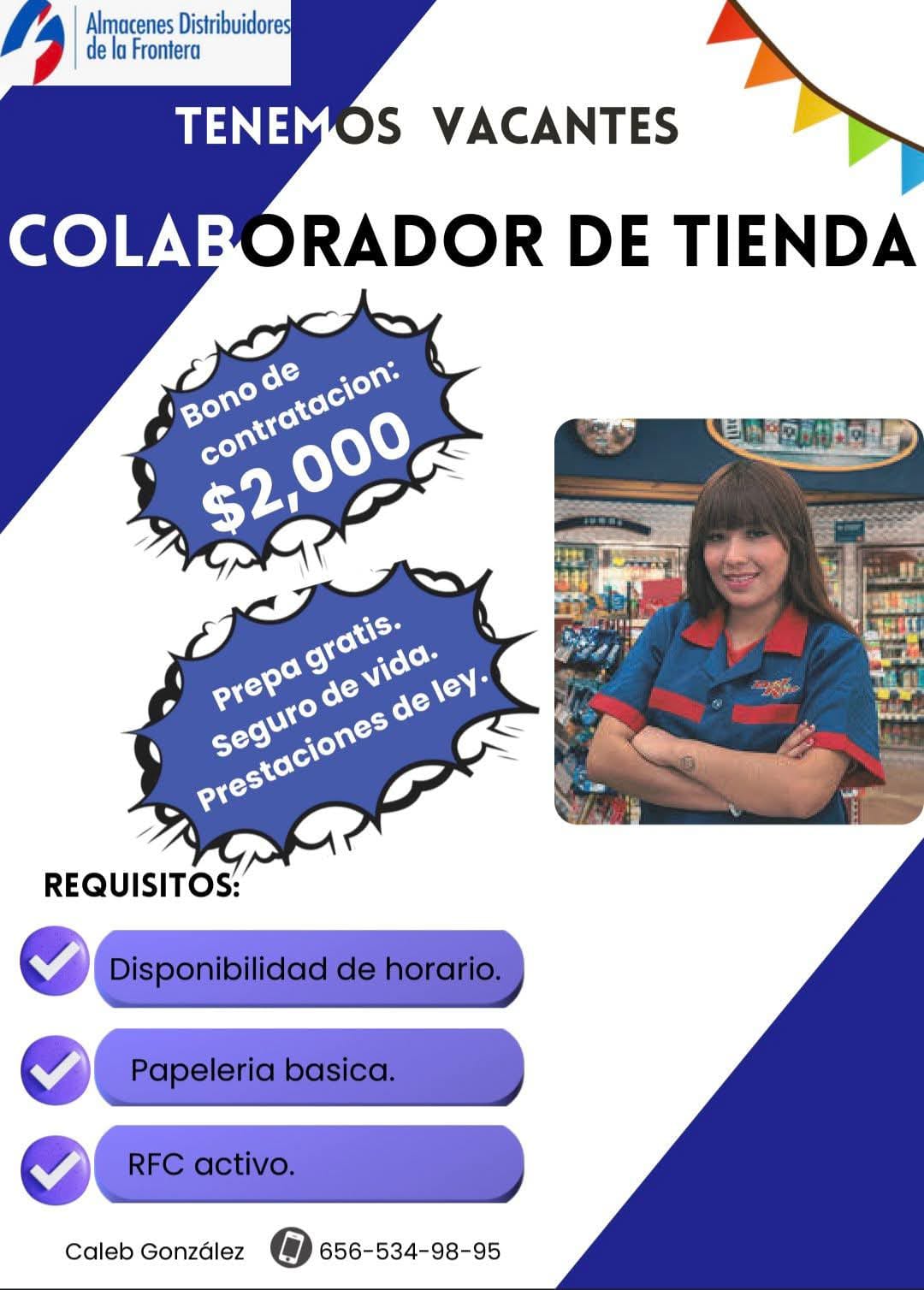 Colaborador de tienda