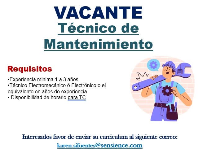 Técnico de Mantenimiento
