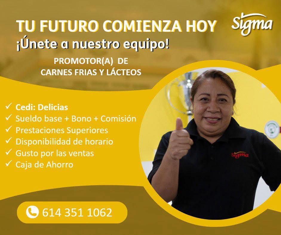 Promotor de carnes frías y lácteos