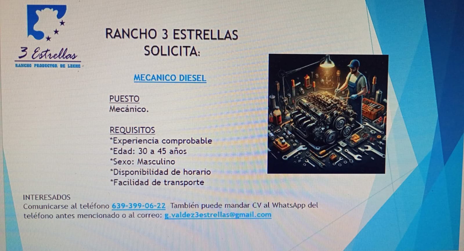 Mecánico Diesel