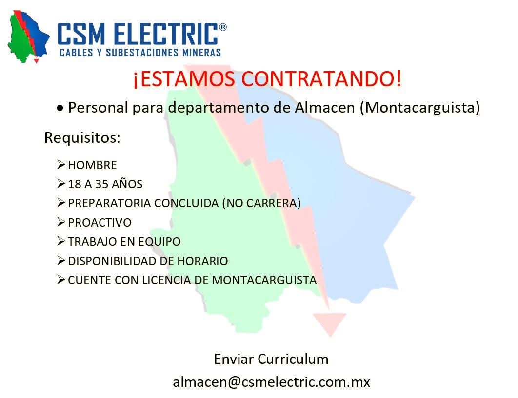 Almacen montacargista