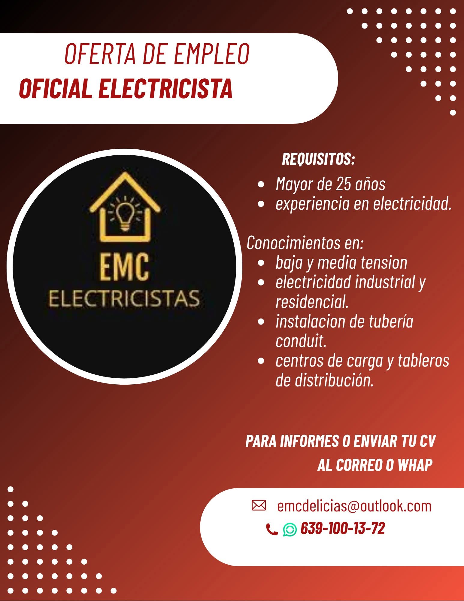 Oficial electrisista