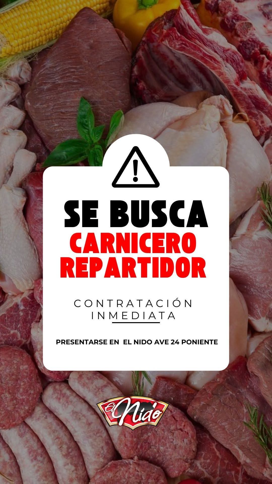 Carnicero repartidor