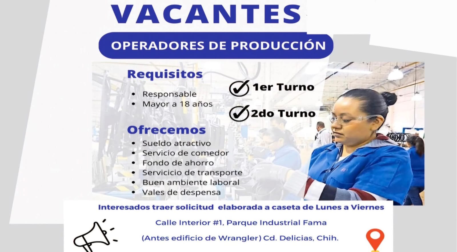 Operadores de producción
