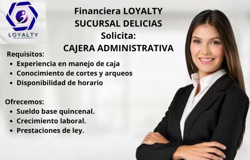Cajera administrativa