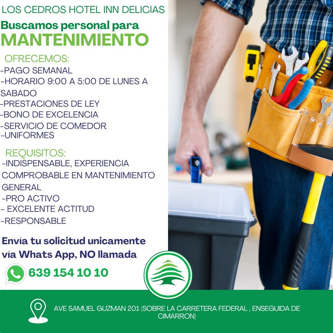 Personal de mantenimiento