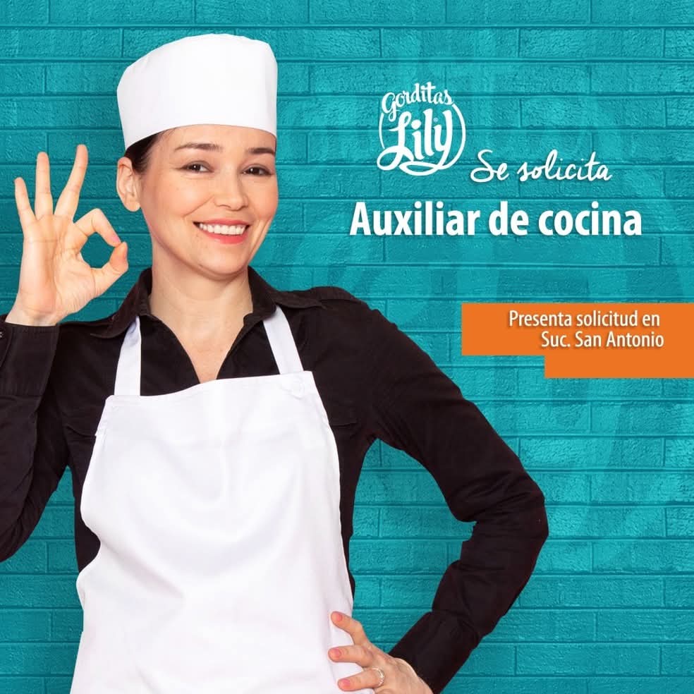 Auxiliar de cocina
