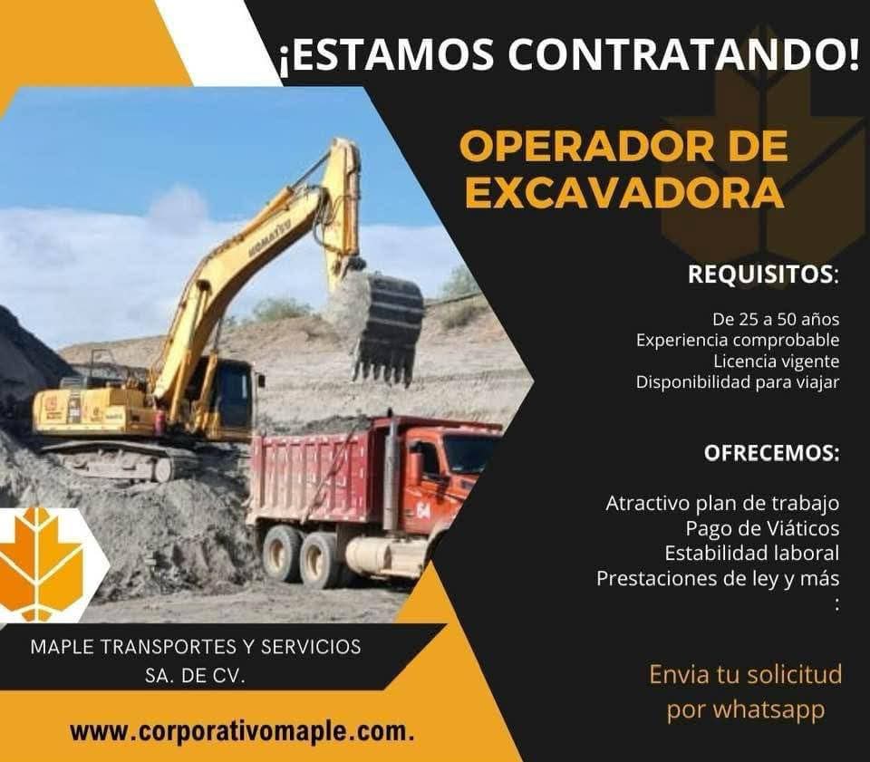 Operador de escavadora