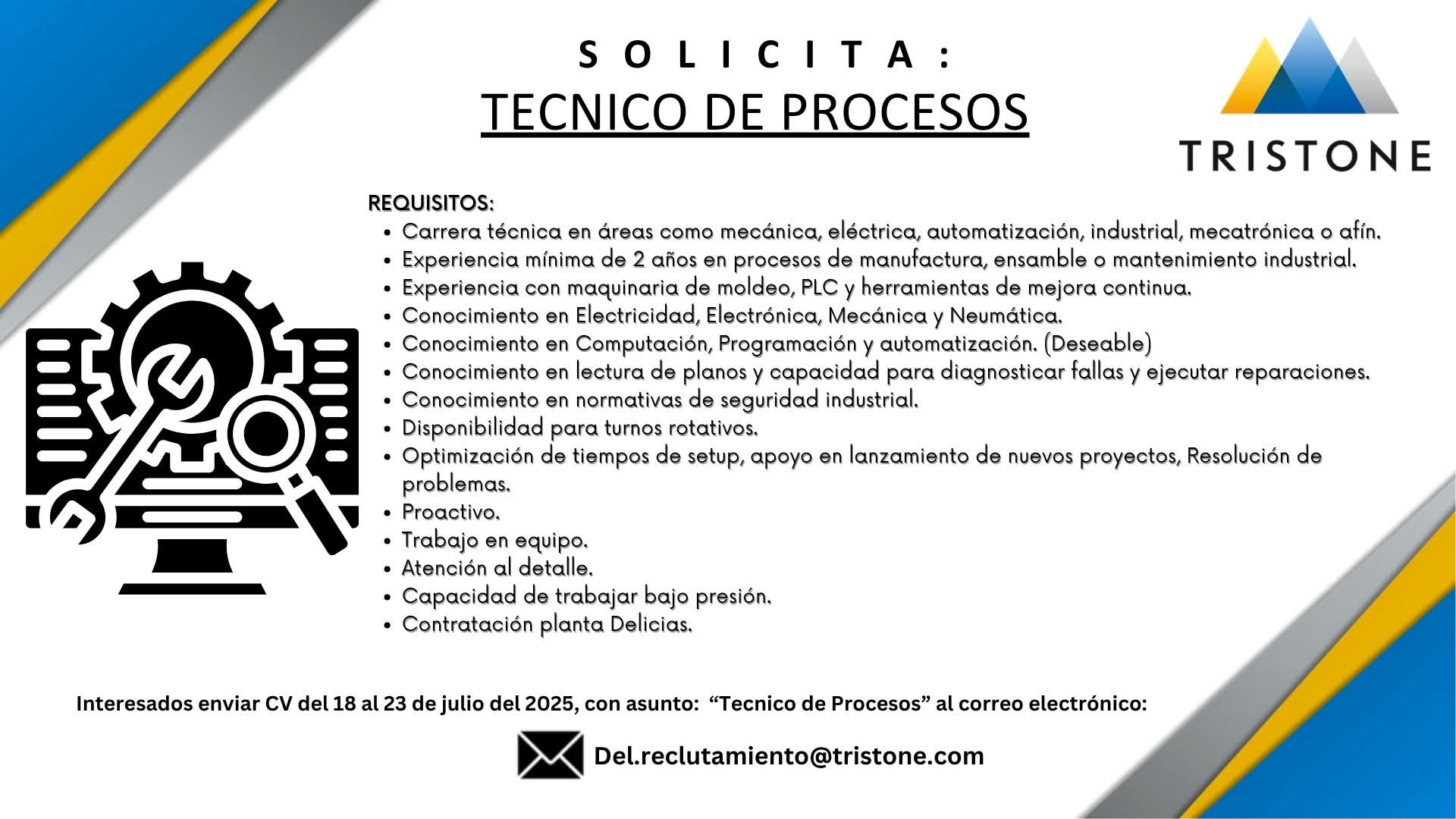 Técnico de procesos
