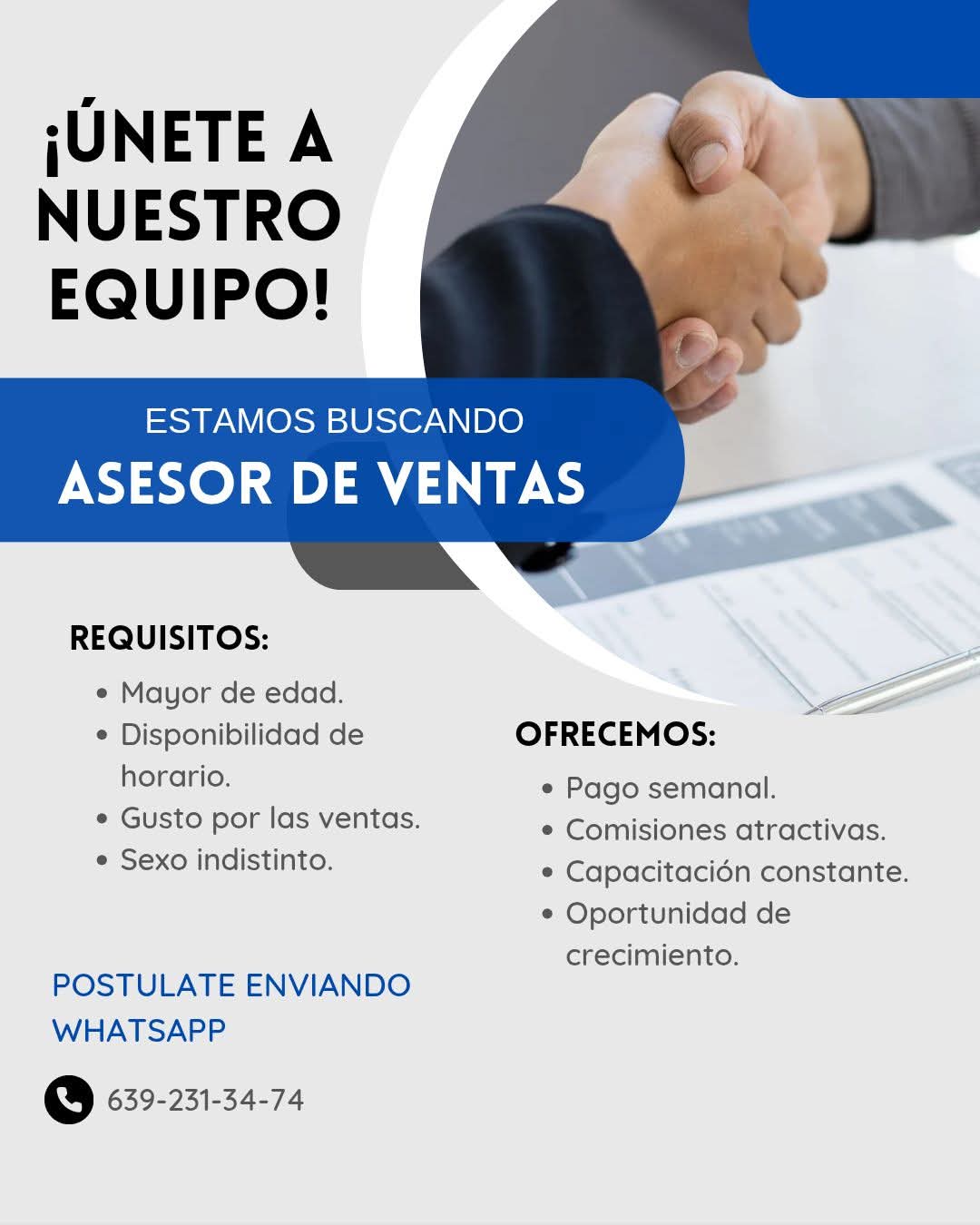 Asesor de ventas