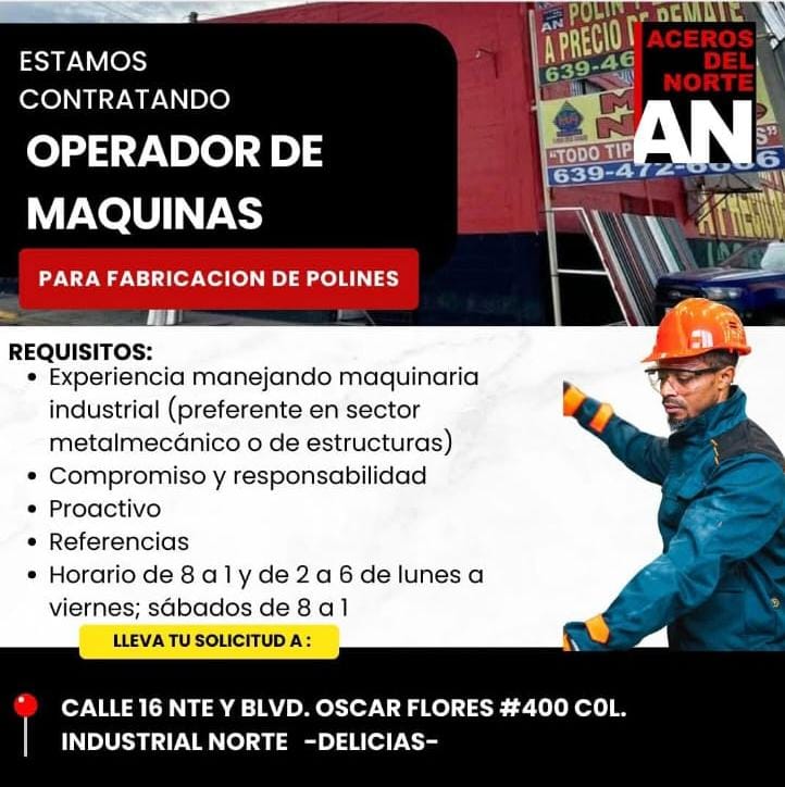 Operador de maquinaria