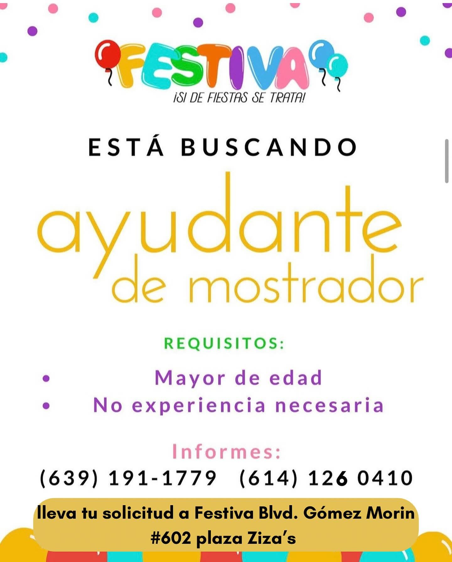 Ayudante de mostrador
