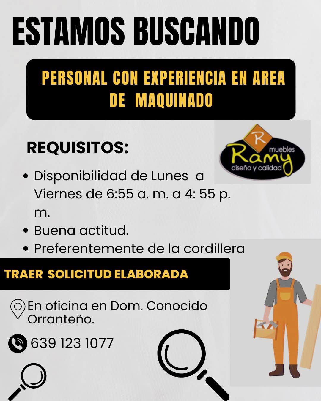 Área de maquinado