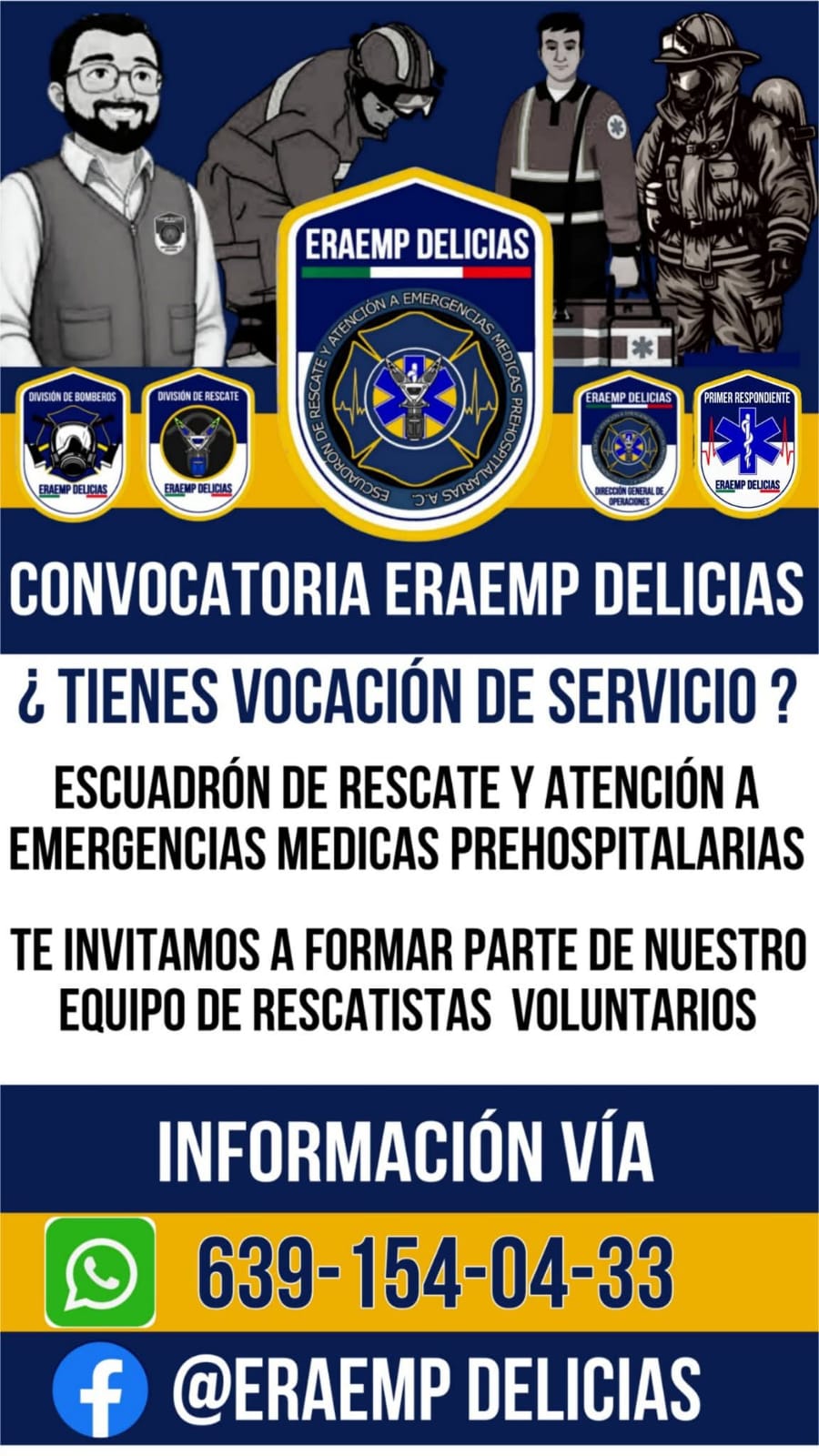 Rescatistas voluntarios