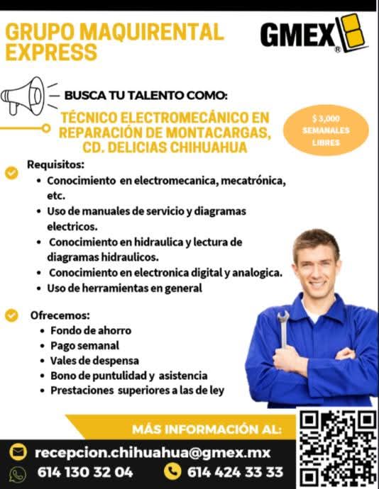 Técnico electromecánico