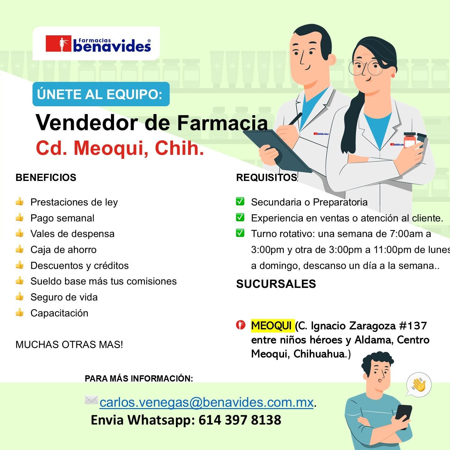 Vendedor de farmacia