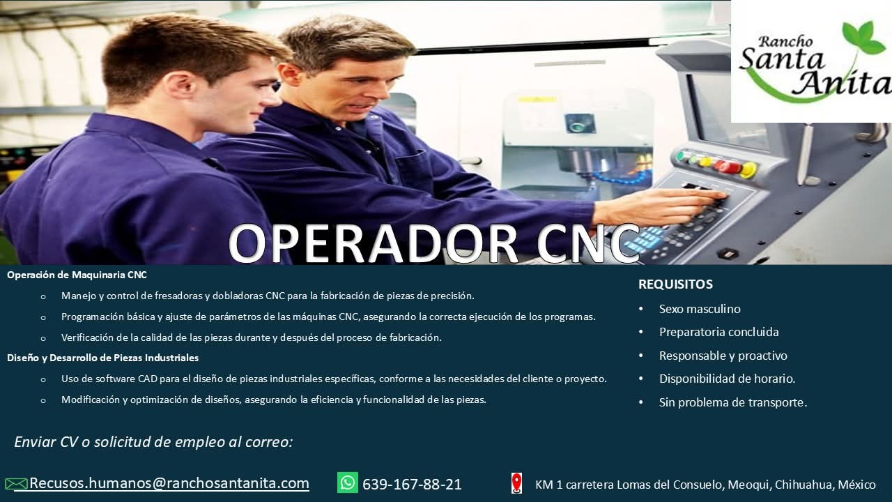 Operador cnc