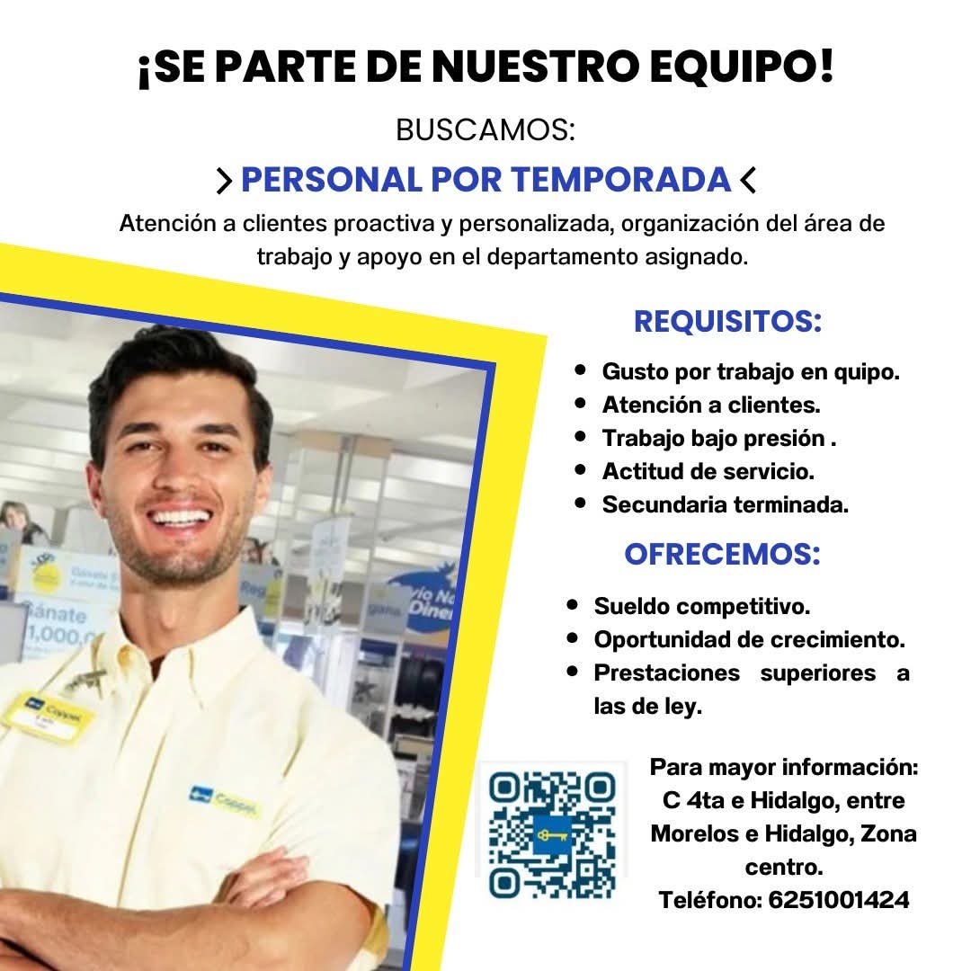 Personal por temporada