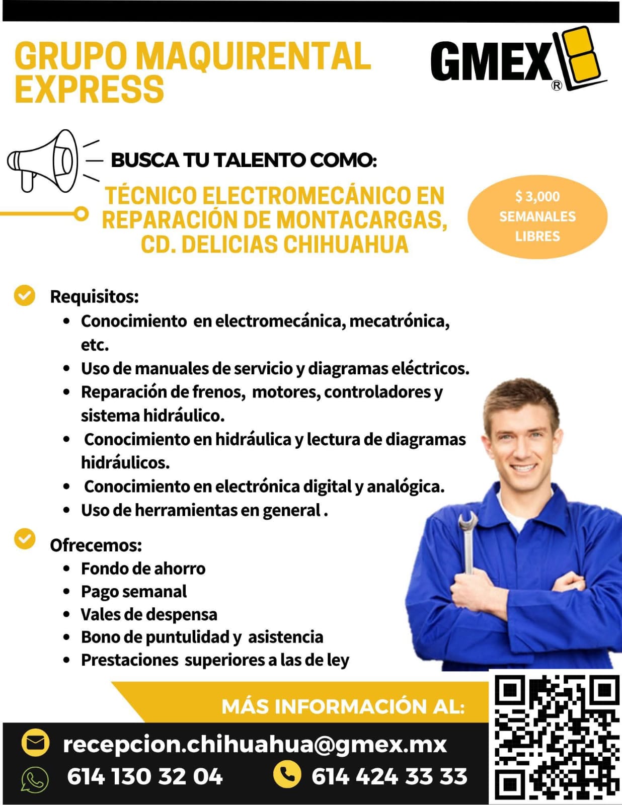 Técnico electromecánico