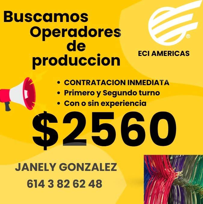 Operadores de producción