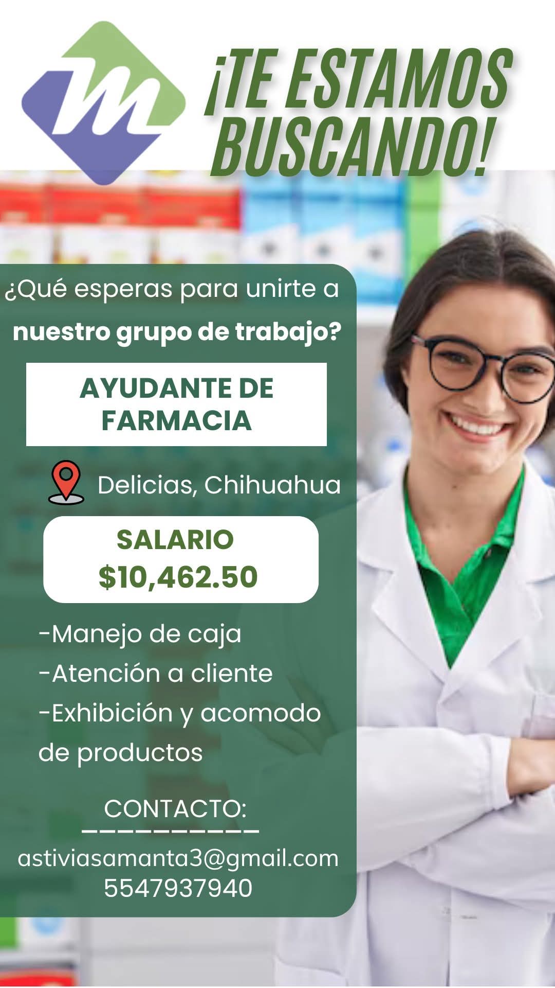 Ayudante de farmacia