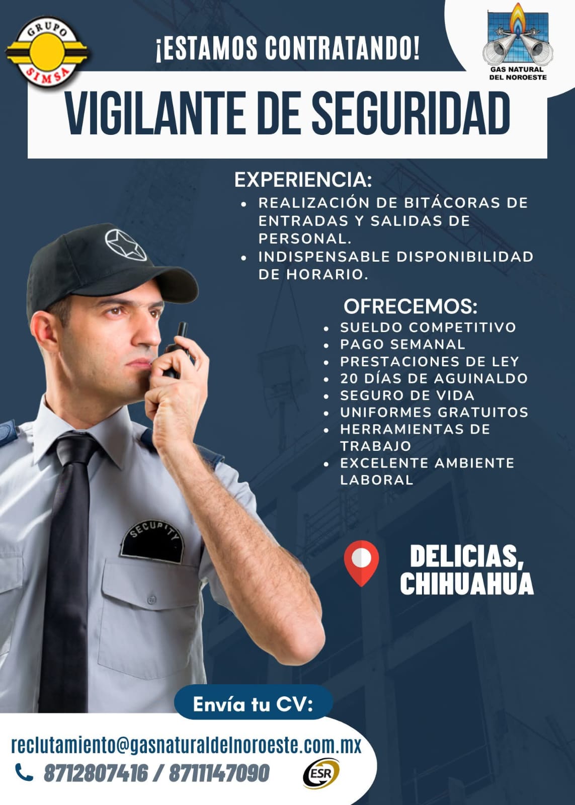 Vigilante de seguridad