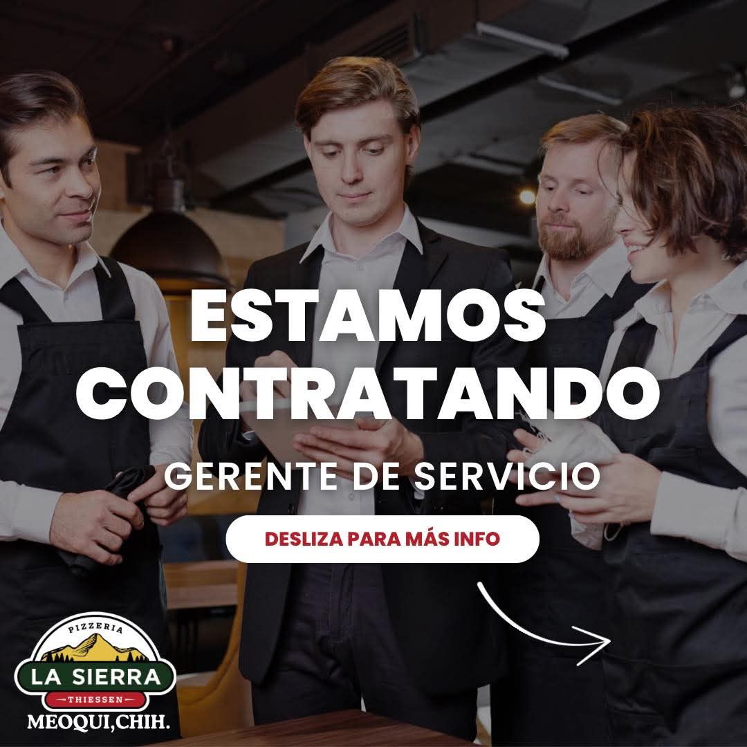 Gerente de cervicio