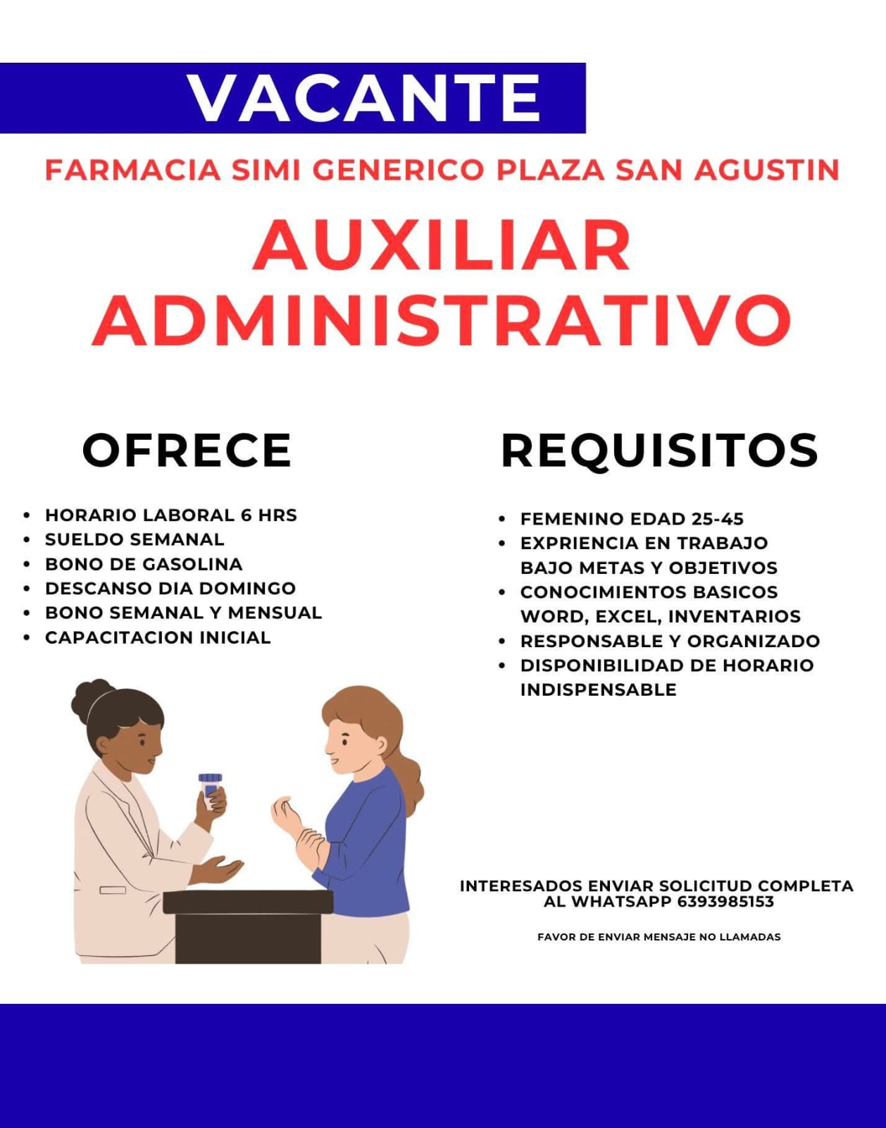 Auxiliar administrativo