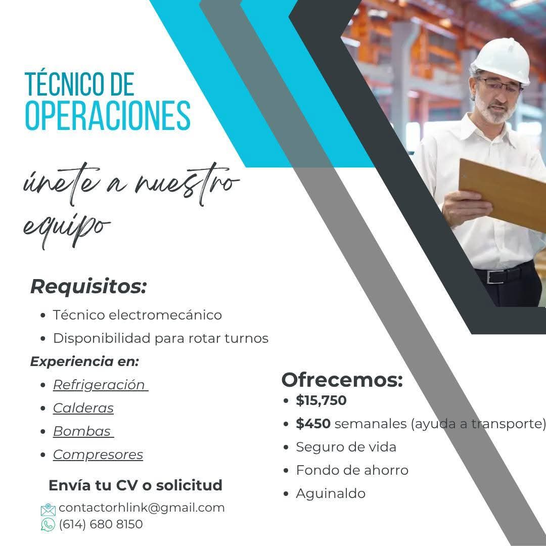 Técnico de operaciones
