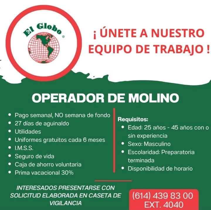 Operador de molino