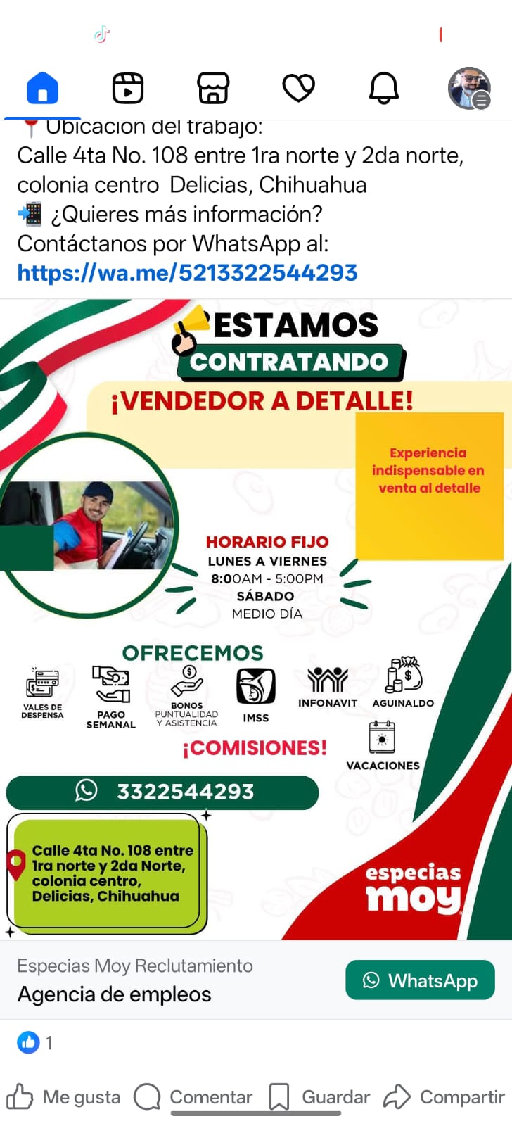 Vendedor a detalle
