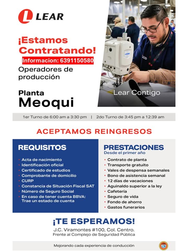 Operadores de producción