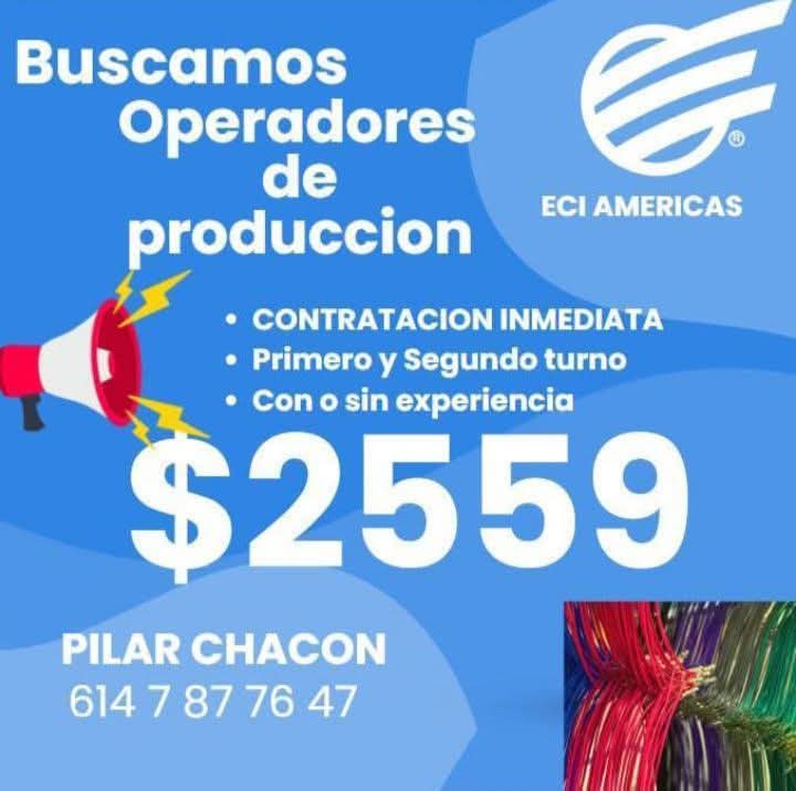 Operadores de producción