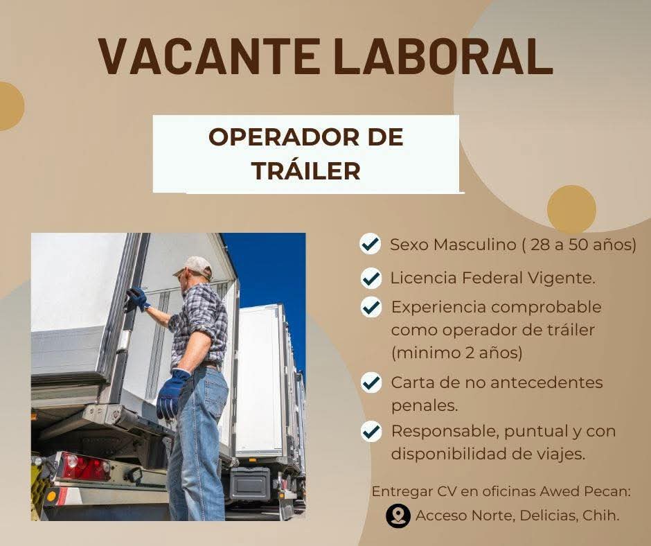 Operador de tráiler