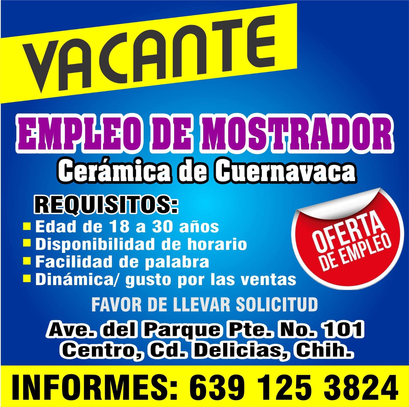 Empleada de mostrador
