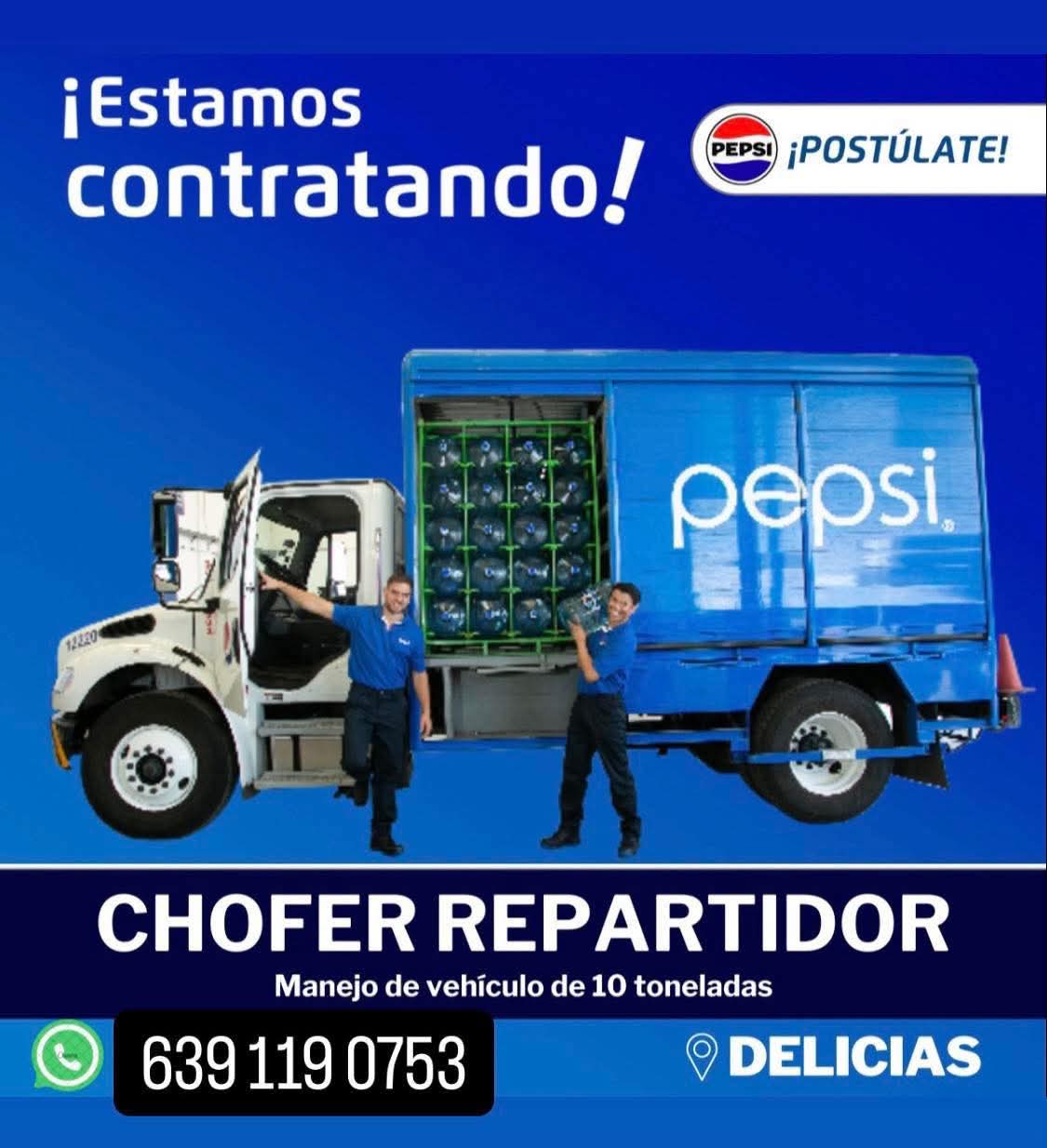 Chofer repartidor