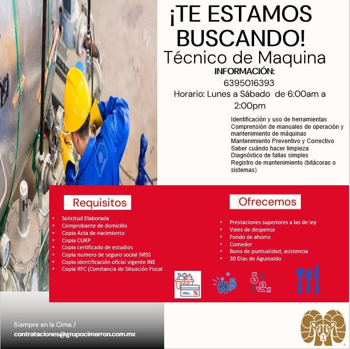Técnico de máquina