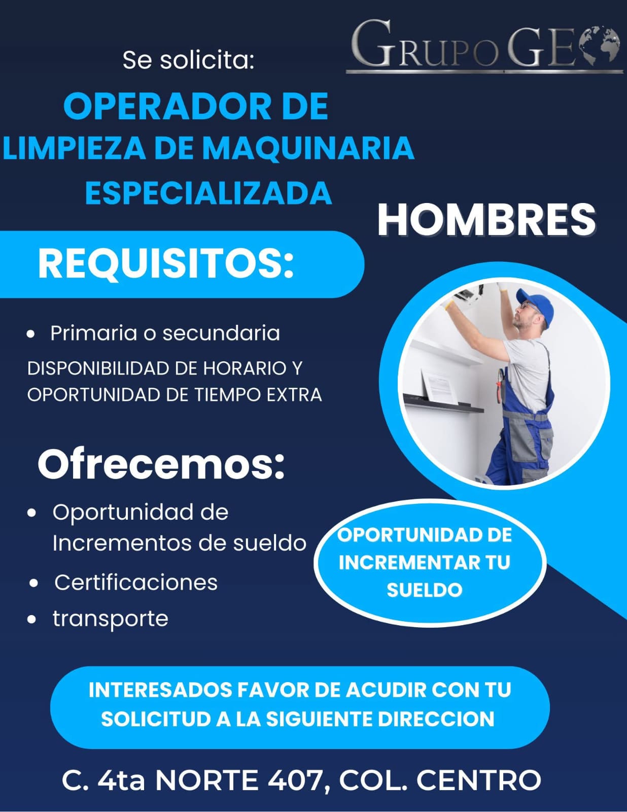 Operador de limpieza