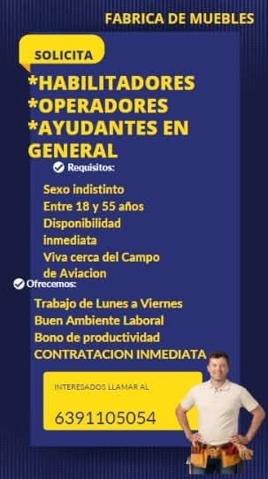 Operadores de ayudante general