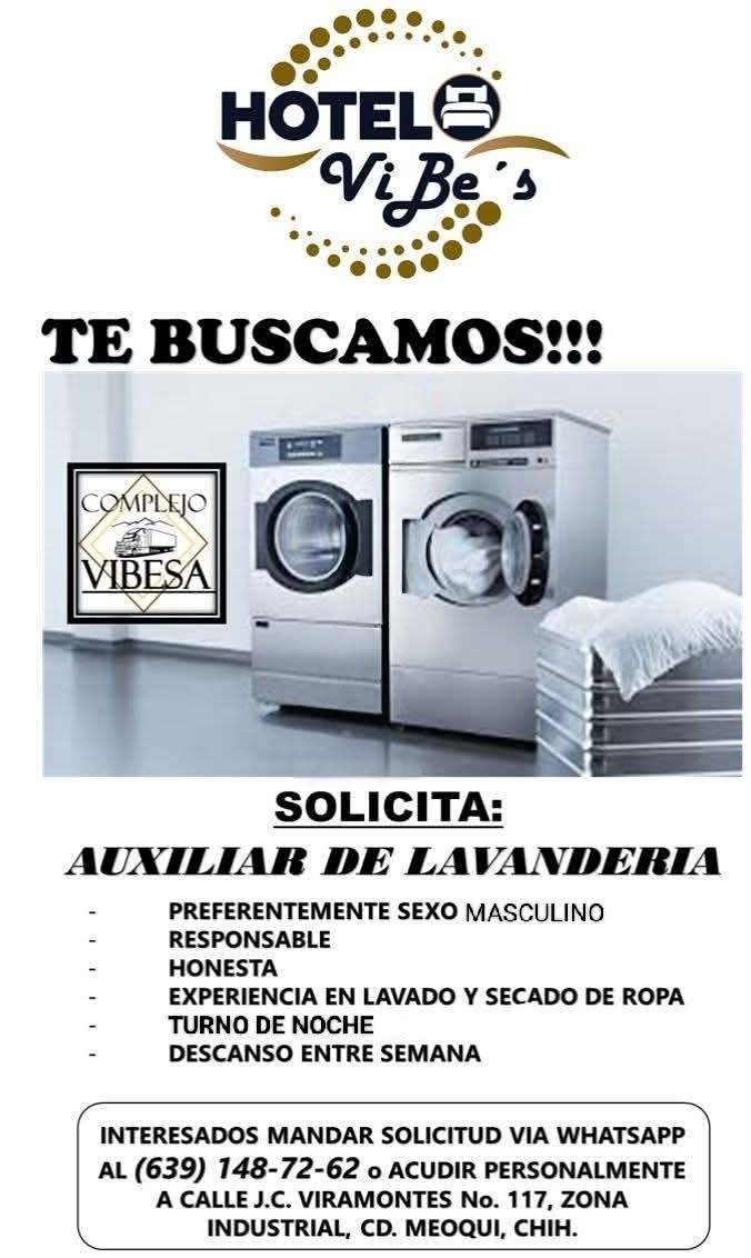 Auxiliar de lavandería