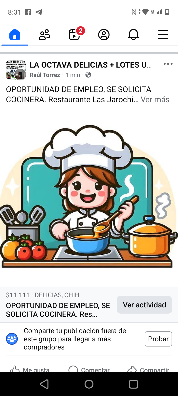 Cocinera