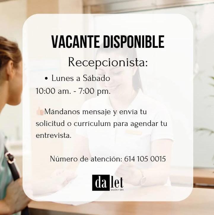 Recepcionista