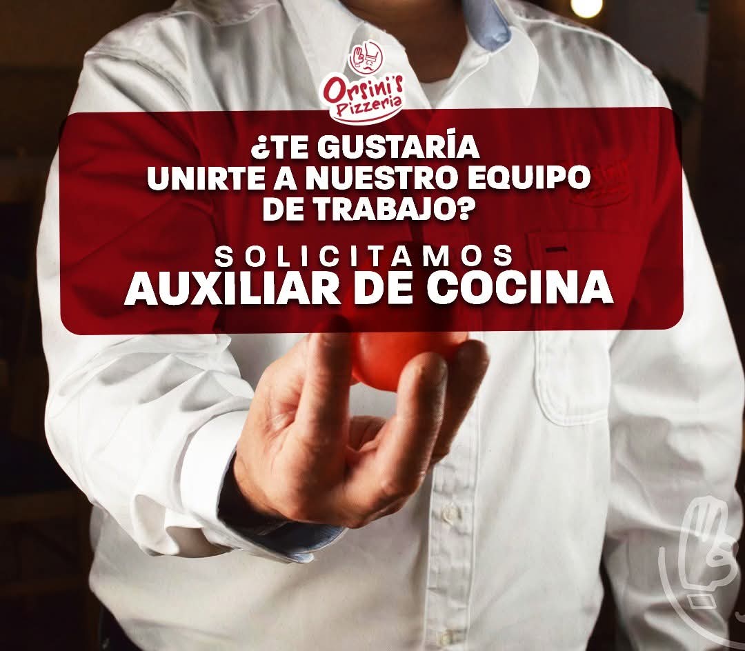 Auxiliar de cocina
