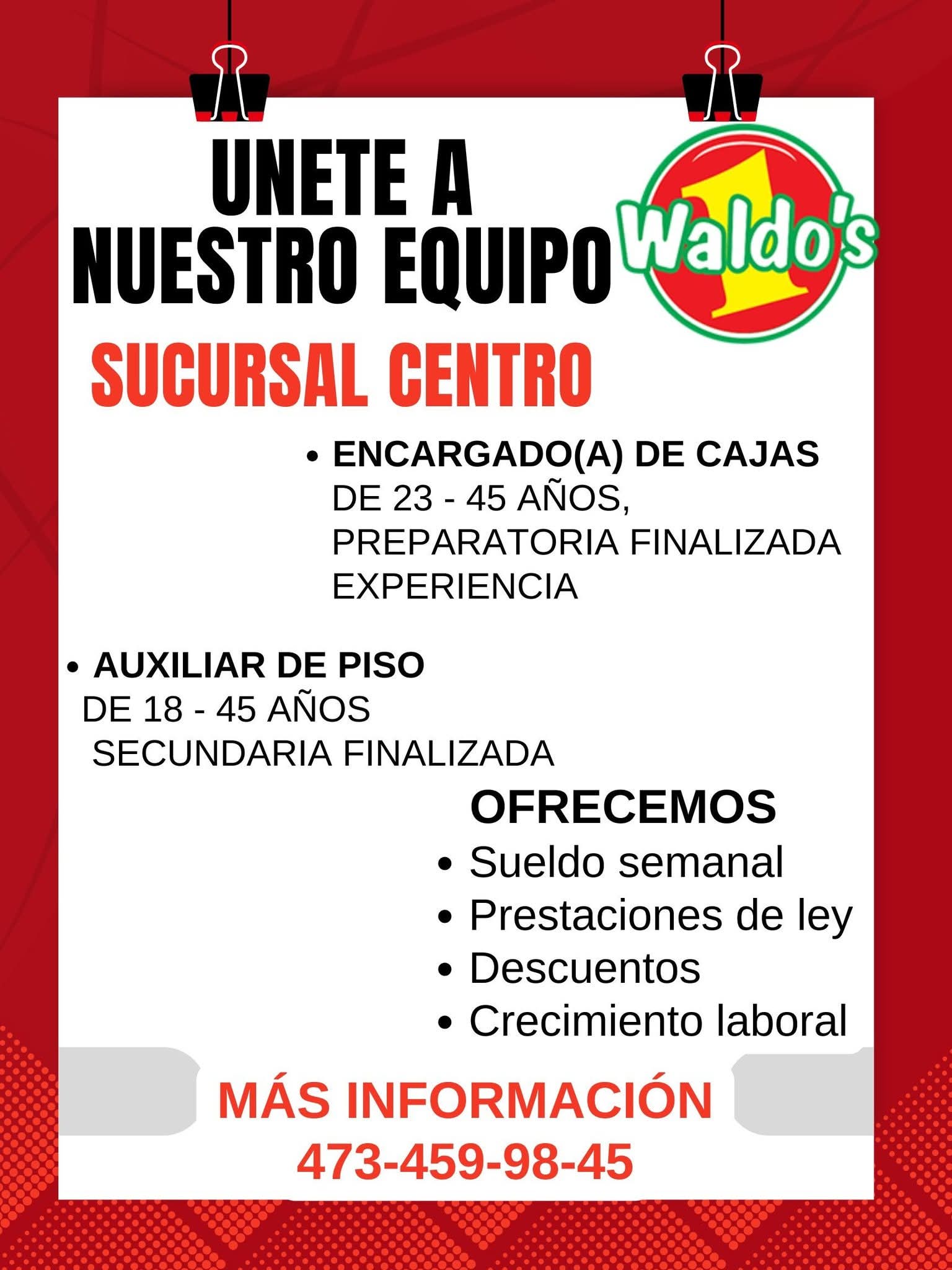 Encargado de cajas