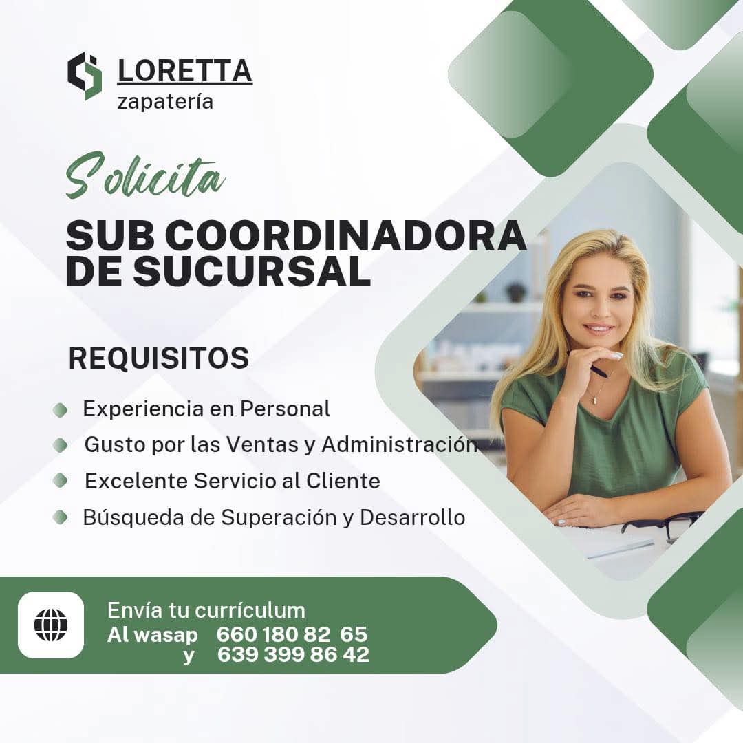 Sub coordinadores de socursal