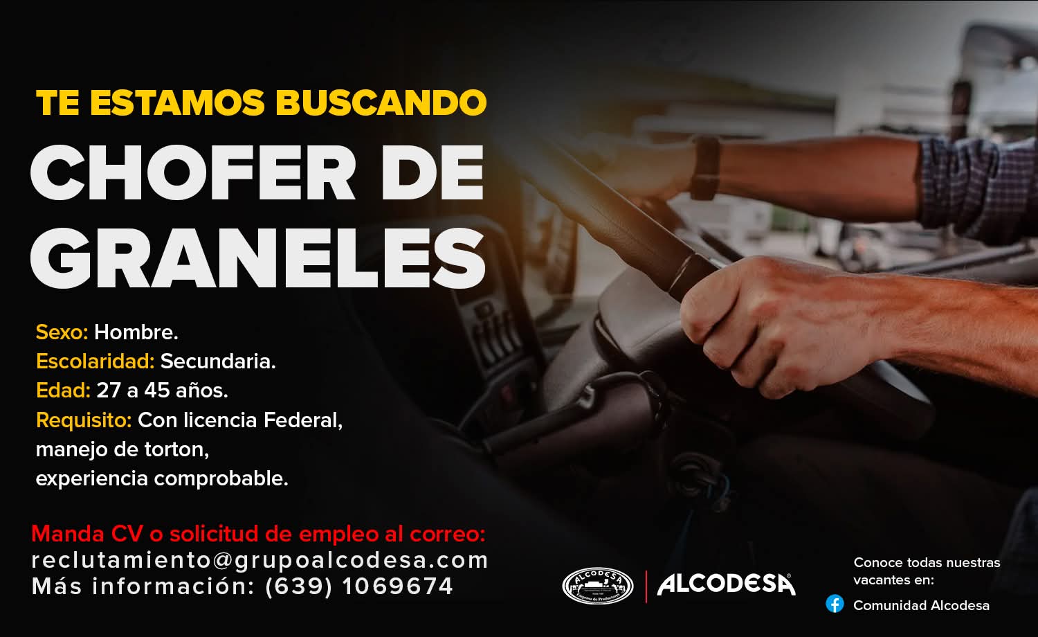 Chofer de graneles