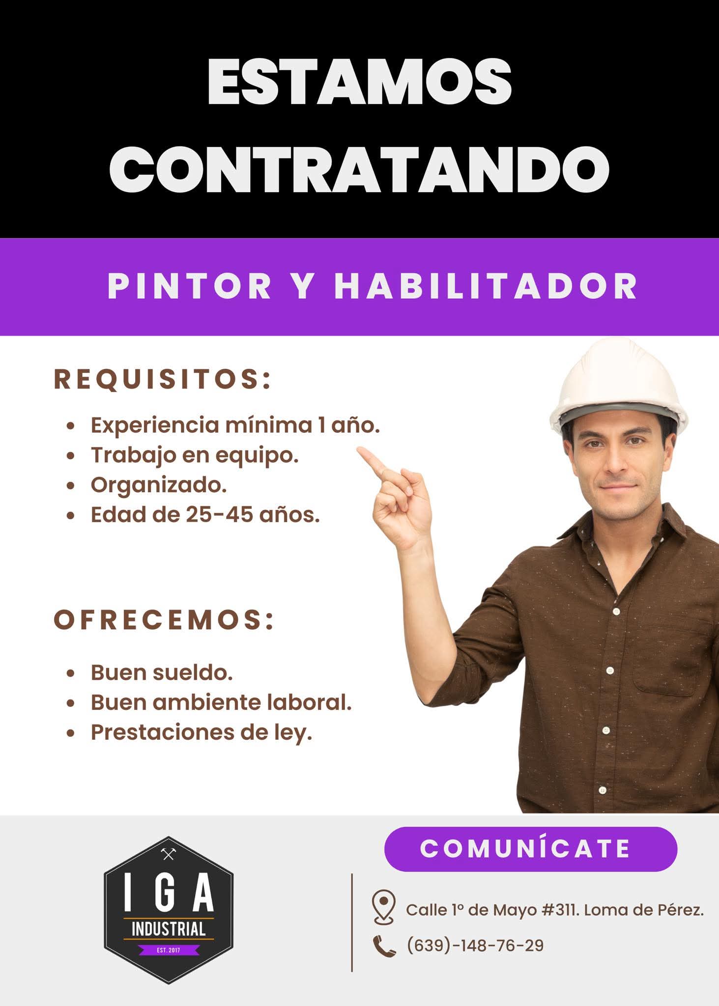 Pintor y habilitador