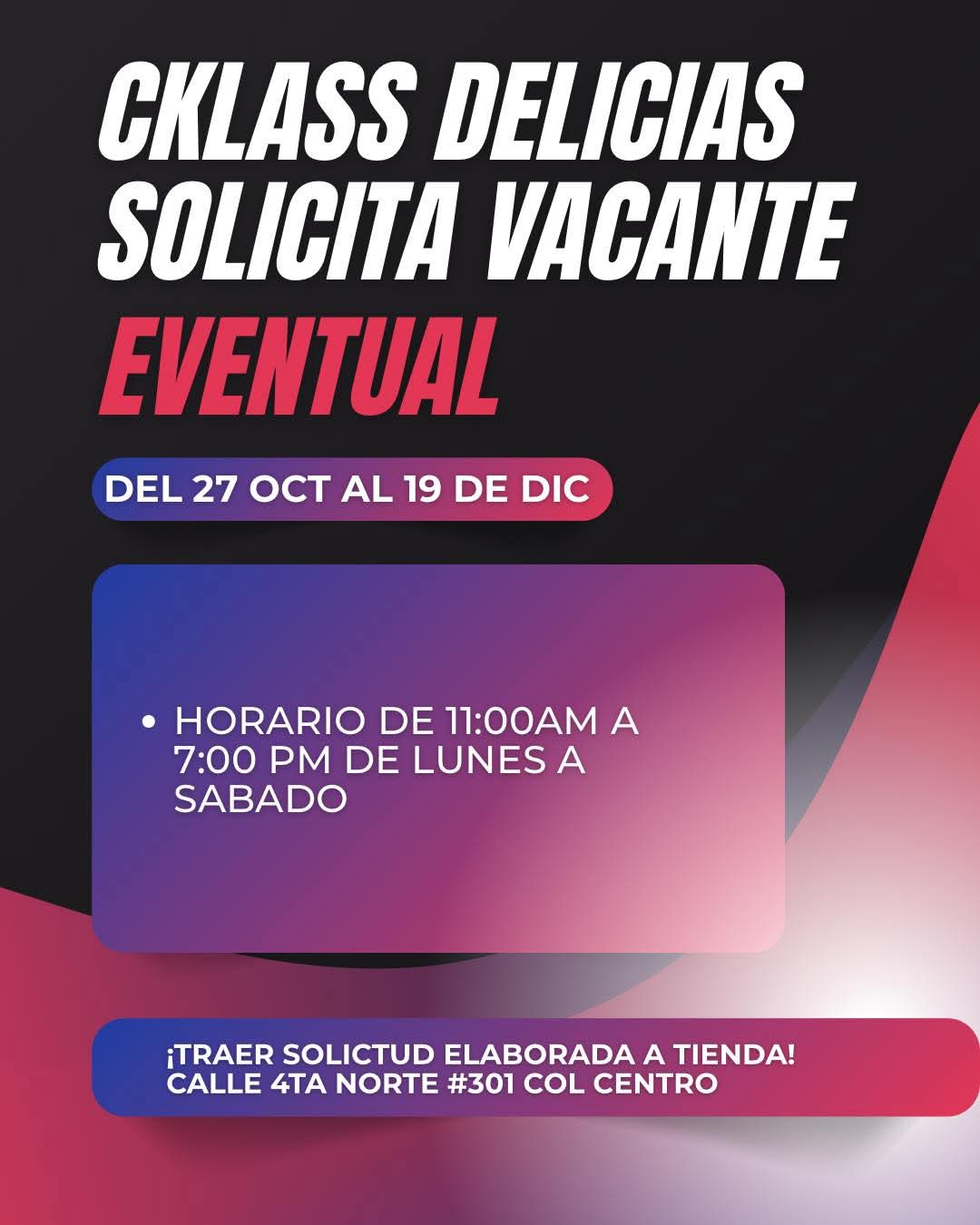 Vacante eventual